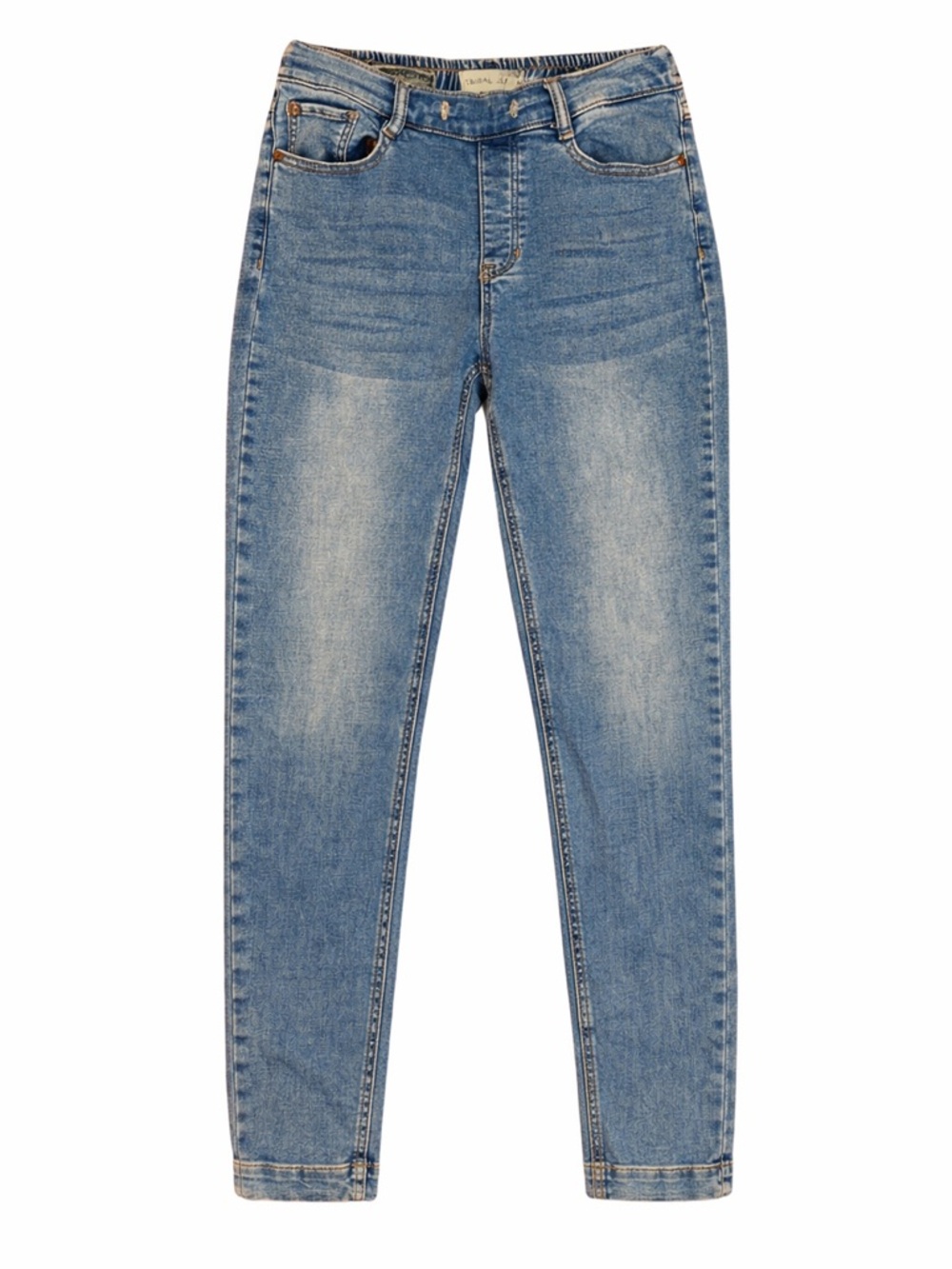 Tribal Jeans Audrey Mid Rise Straight Ankle Sz 6
